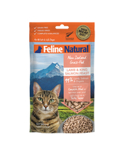 Load image into Gallery viewer, Feline Natural Freeze Dried Lamb &amp; King Salmon 320g Cat Food