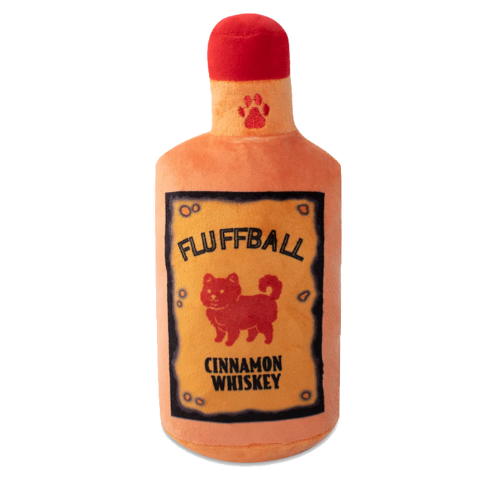 Fringe Studio Fluffball Cinnamon Whiskey Plush Dog Toy