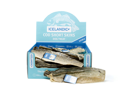 Icelandic Cod Short Skin Dog Treat