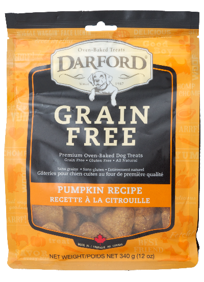 Darford Grain Free Pumpkin 340g Dog Biscuits