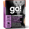 GO! Solutions Carnivore Grain Free Chicken, Turkey + Duck Pate Canned Cat Food