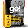GO! Solutions Sensitivities Limited Ingredient Grain Free Duck Pate Canned Cat Food