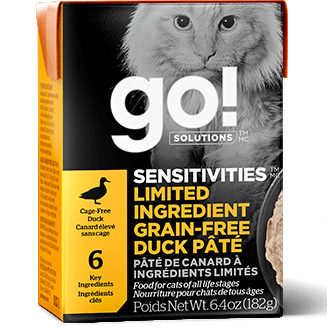 GO Solutions Sensitivities Limited Ingredient Grain Free Duck Pate Ca Critters Pet Health Store