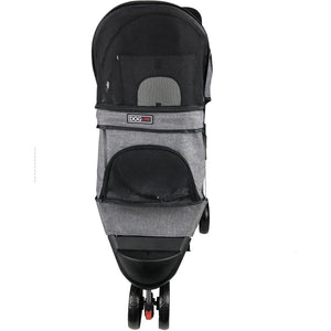 dog line stroller Dogline Pet Stroller Grey – Critters Pet Health Store