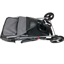 Load image into Gallery viewer, Dogline Pet Stroller Grey