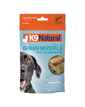 Load image into Gallery viewer, K9 Natural Freeze Dried Green Lip Mussels 50g Dog Treats
