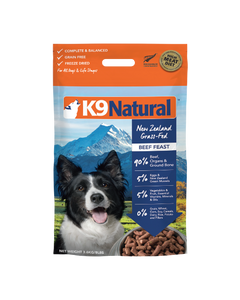 K9 Natural Freeze Dried Beef Feast Dog Food