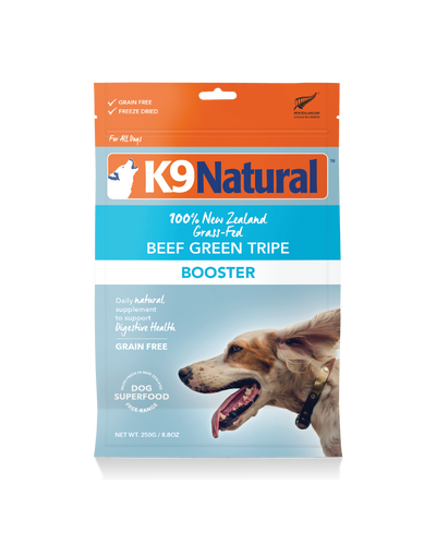 K9 Natural Beef Green Tripe 250g Dog Food Booster
