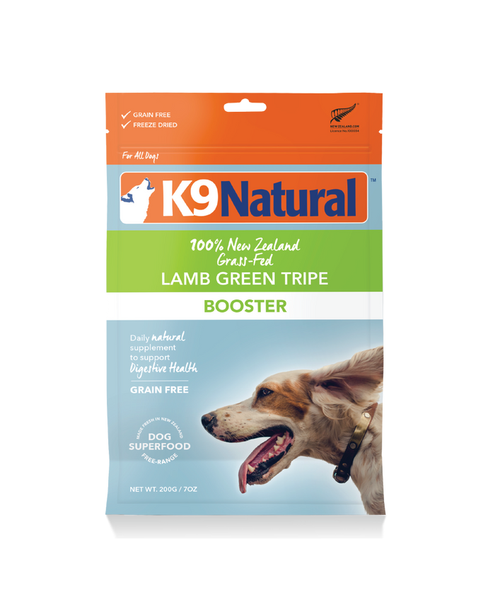 K9 Natural Lamb Green Tripe 200g Dog Food Booster
