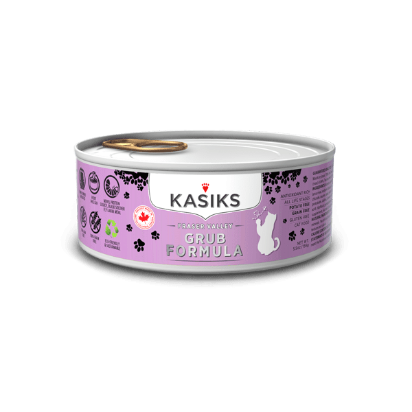 KASIKS Fraser Valley Grub 156g Canned Cat Food