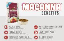 Load image into Gallery viewer, Grandma Lucy&#39;s Macanna Beef Recipe Grain Free Freeze Dried Dog Food