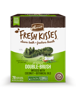 Merrick Fresh Kisses Coconut Oil XSmall Dental Dog Treats