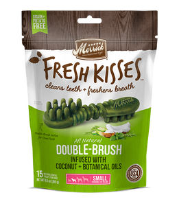 Merrick Fresh Kisses Coconut Oil Small Dental Dog Treats