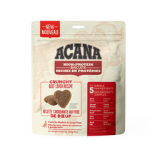 Load image into Gallery viewer, Acana High Protein Crunchy Biscuits Beef Liver 255g Dog Treats