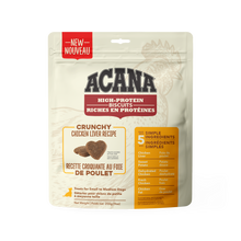 Load image into Gallery viewer, Acana High Protein Crunchy Biscuits Chicken Liver 255g Dog Treats
