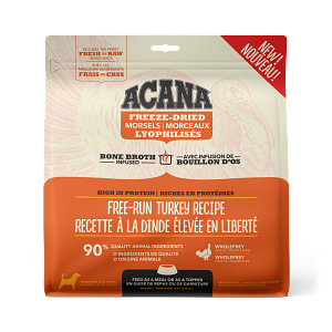 Acana Free-Run Turkey Morsels 227g Freeze Dried Dog Food