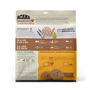 Acana Free-Run Chicken Patties 397g Freeze Dried Dog Food