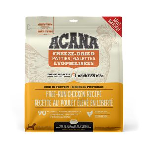 Acana Free-Run Chicken Patties 397g Freeze Dried Dog Food