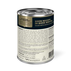 Acana Premium Chunks 363g Duck Recipe In Bone Broth Canned Dog Food