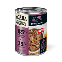 Load image into Gallery viewer, Acana Premium Chunks 363g Lamb Recipe In Bone Broth Canned Dog Food