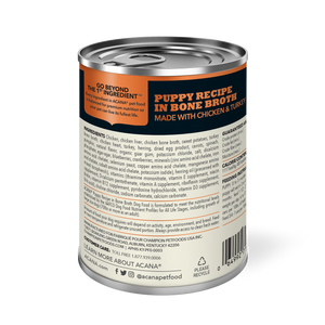 Acana Premium Pate 363g Puppy Recipe In Bone Broth Canned Dog Food