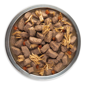 Orijen Premium Stew 363g Original Chicken, Turkey & Eggs Recipe In Bone Broth Canned Dog Food