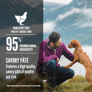 Orijen Premium Pate 363g Puppy Poultry & Fish Recipe In Bone Broth Canned Dog Food