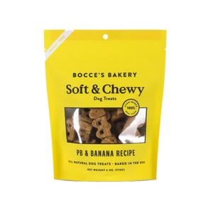 Bocce's Bakery Peanut Butter & Banana 170g Soft & Chewy Dog Treats