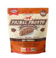 Primal Pronto 4lbs Beef Raw Dog Food