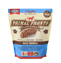 Load image into Gallery viewer, Primal Pronto 4lbs Duck Raw Dog Food