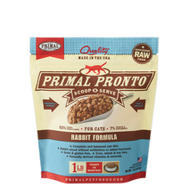 Load image into Gallery viewer, Primal Pronto 1lb Rabbit Raw Cat Food