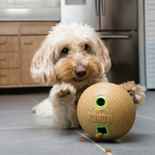 Load image into Gallery viewer, Kong Bamboo Feeder Ball Dog Toy