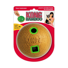 Load image into Gallery viewer, Kong Bamboo Feeder Ball Dog Toy