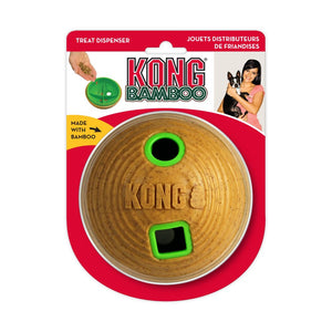 Kong Bamboo Feeder Ball Dog Toy