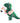 Fringe Studio Pool Time Rex Plush Dog Toy