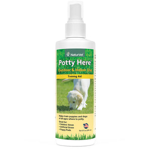 NaturVet Potty Here 236ml Dog Training Spray