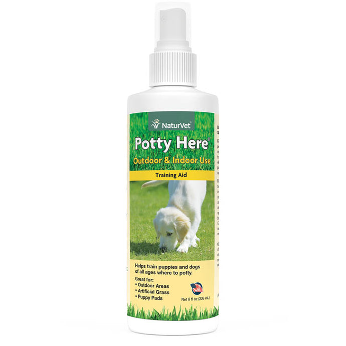 NaturVet Potty Here 236ml Dog Training Spray Shipping ETA End of
