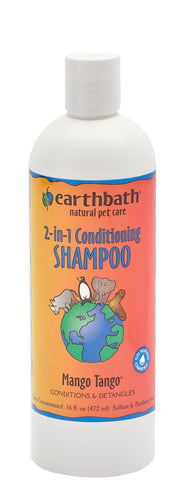 Earthbath 472ml 2-in-1 Conditioning Shampoo Mango Tango