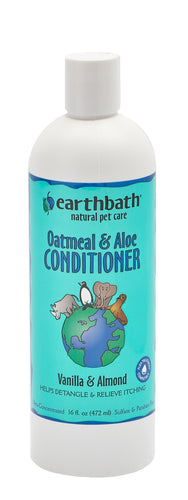 Earthbath 472ml Oatmeal & Aloe Conditioner Vanilla & Almond