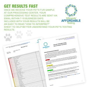 5Strands Pet Intolerance Test