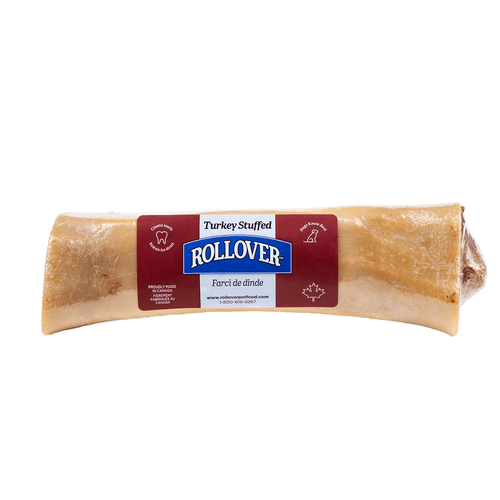 Rollover Stuffed Turkey Bone Dog Chew