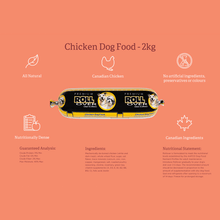 Load image into Gallery viewer, Rollover Premium Chicken Dog Food