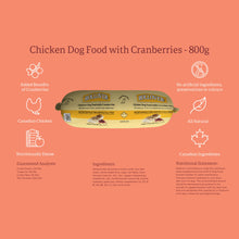Load image into Gallery viewer, Rollover Chicken &amp; Cranberry Super Premium Dog Food