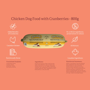 Rollover Chicken & Cranberry Super Premium Dog Food