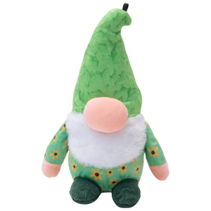 Snugarooz Meadow The Gnome Plush Dog Toy