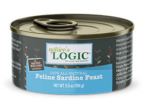 Nature's Logic Sardine Meal Feast 156g Canned Cat Food