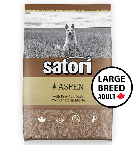 Satori Aspen Duck Large Breed Adult Dry Dog Food