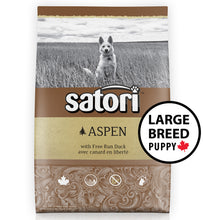 Load image into Gallery viewer, Satori Aspen Duck Large Breed Puppy Dry Dog Food