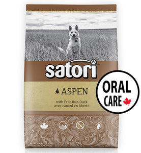 Satori Aspen Duck Oral Care Dental Dry Dog Food