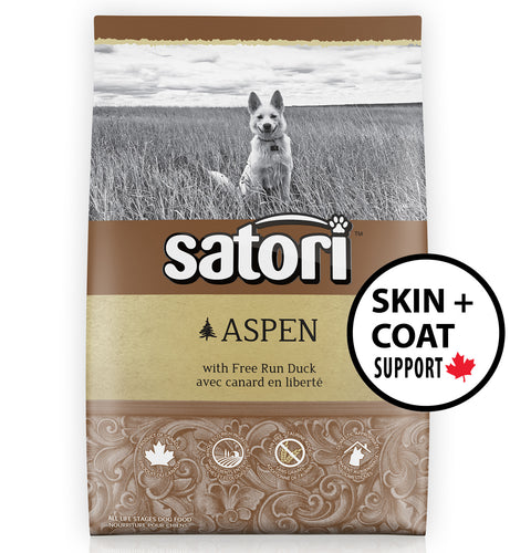 Satori Aspen Duck Skin & Coat Support Dry Dog Food